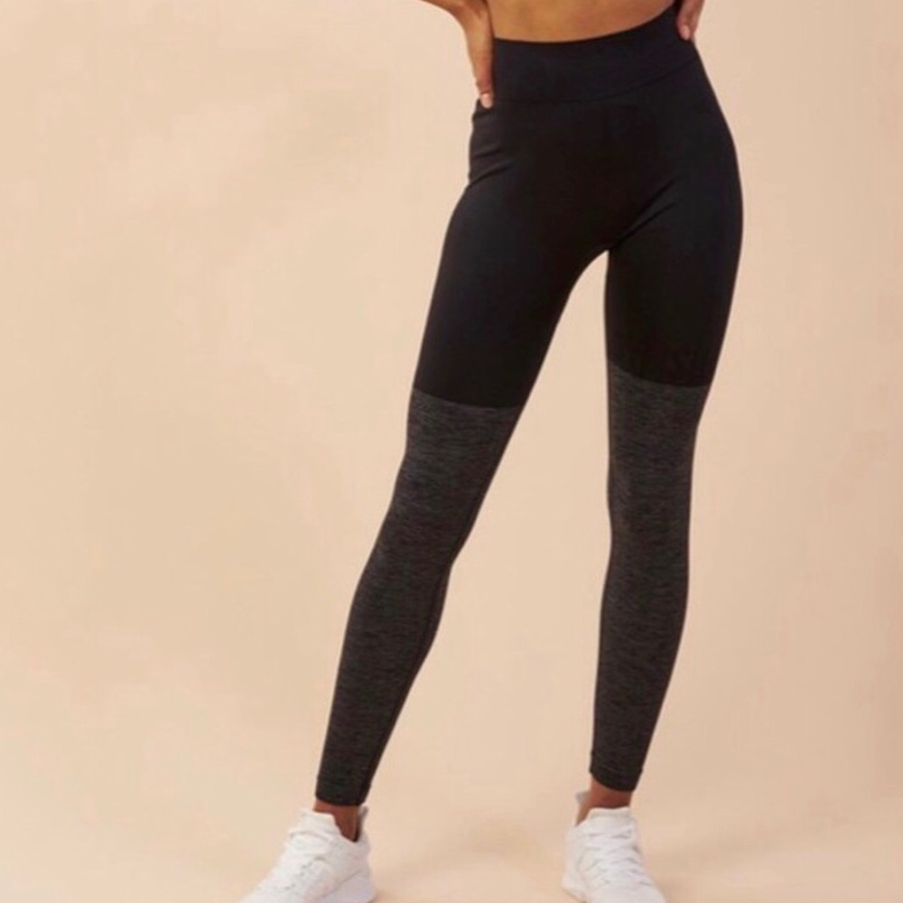 Gymshark black and gray leggings